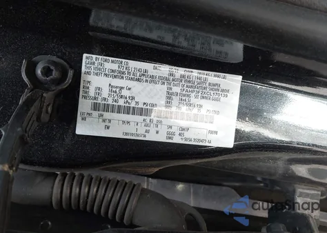 2012 Ford Focus Se z USA, uszkodzony, nr VIN 1FAHP3F2XCL170139